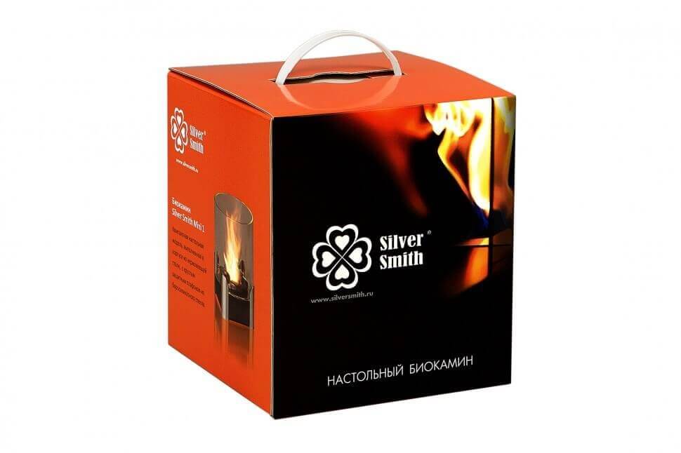 Биокамин Silver Smith MINI 1 Premium White