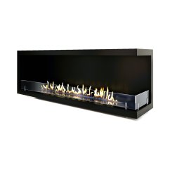 Угловой встраиваемый биокамин Firezo L'angolo Destro 1400, стандарт