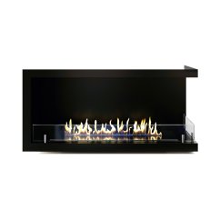 Угловой встраиваемый биокамин Firezo L'angolo Destro 1000, стандарт