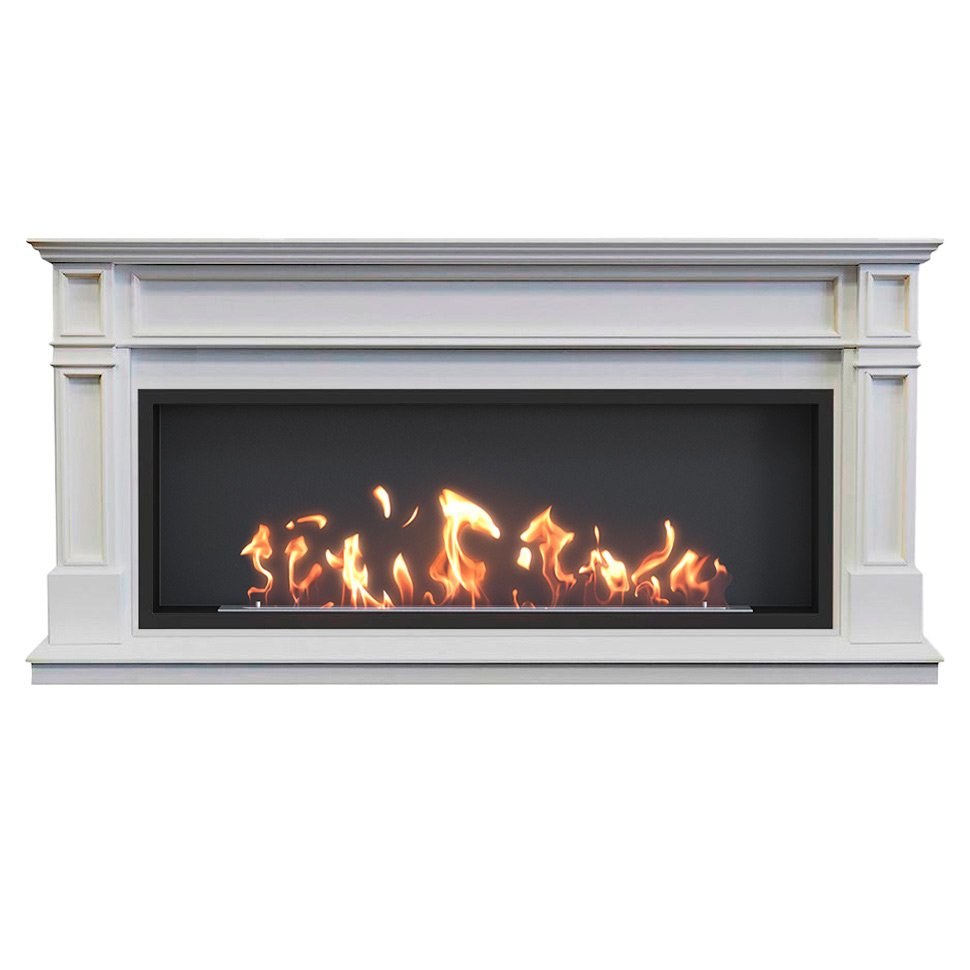 Биокамин в портале SteelHeat Bordo Long