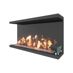 Биокамин фронтальный SteelHeat Leader 1100