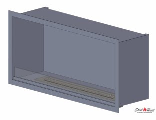 6435С Биокамин встраиваемый с рамкой на заказ