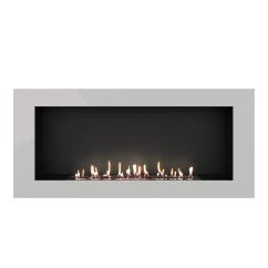 Встраиваемый биокамин Firezo Dipinto White 1400, стандарт