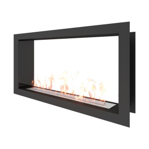 Биокамин сквозной SteelHeat ONE 1100