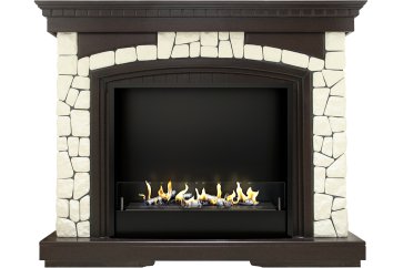 Биокамин в портале Firezo Glasgow Symphony 26 Темный дуб, стандарт