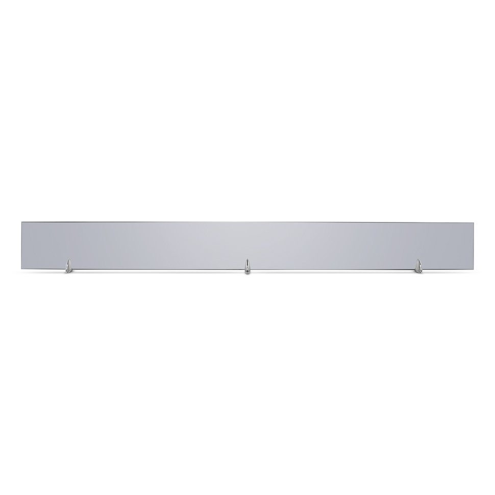 Стеклянная полка для биокамина Gray  1200