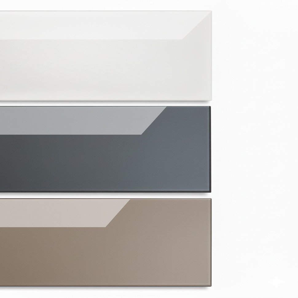 Стеклянная полка для биокамина Gray  1200