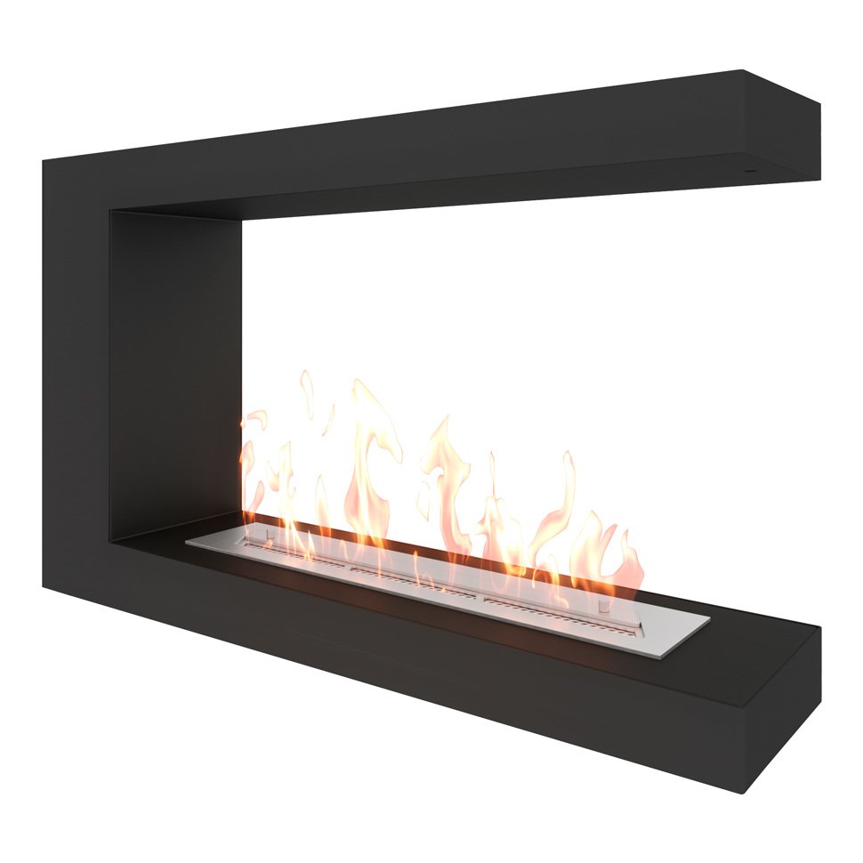 Биокамин торцевой SteelHeat LONG 800 Биокамин торцевой SteelHeat LONG 800