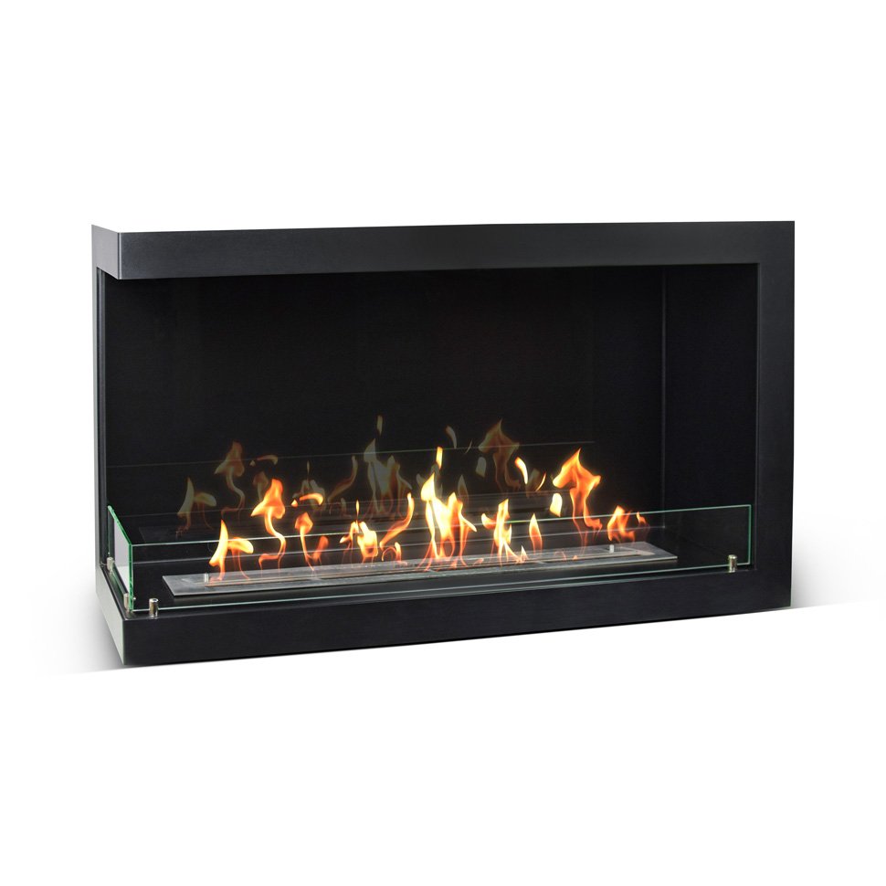 Биокамин угловой SteelHeat 1163 левый стекло стемалит Биокамин угловой SteelHeat 1163 левый стекло стемалит