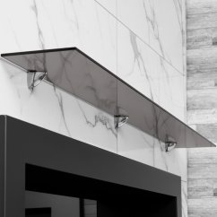 Стеклянная полка для биокамина Bronze 1400